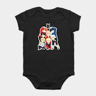 Chibi BTS Baby Bodysuit